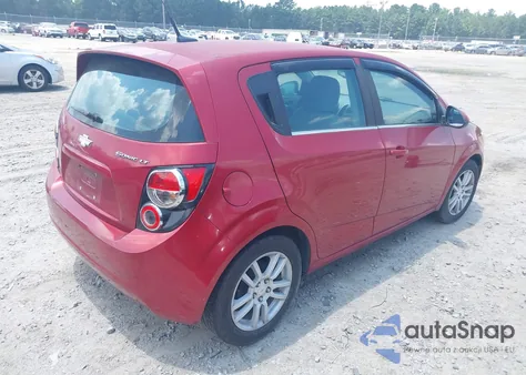 2012 Chevrolet Sonic 2Lt z USA, uszkodzony, nr VIN 1G1JC6SH1C4124124